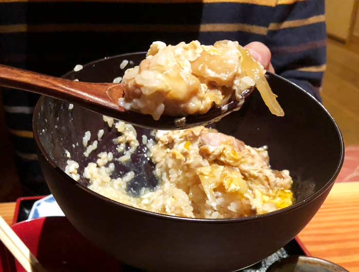 とり久の親子丼