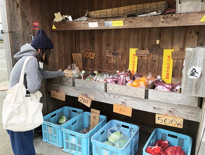 おのころ島神社の産地直売所