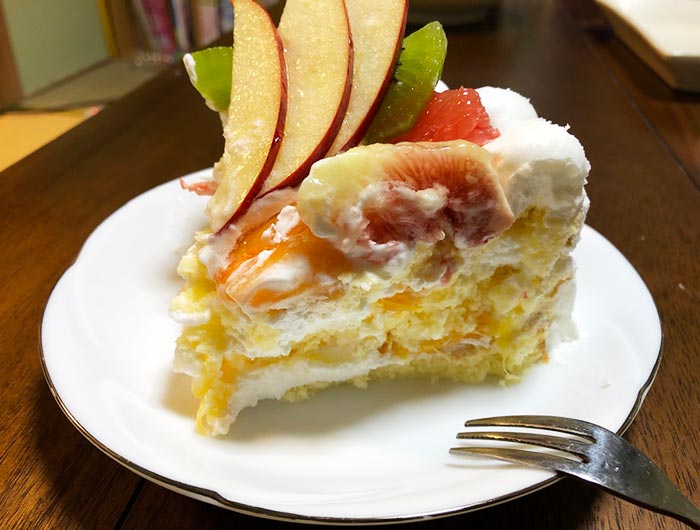 マロウのケーキ