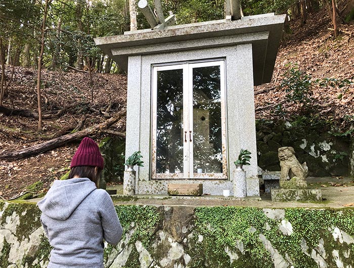 諭鶴羽神社の奥ノ院・篠山神社