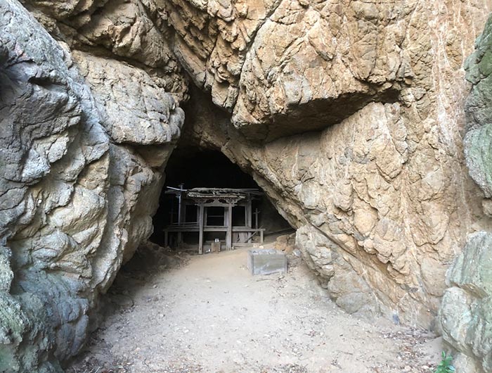 淡路島・岩戸（いわんど）神社の様子