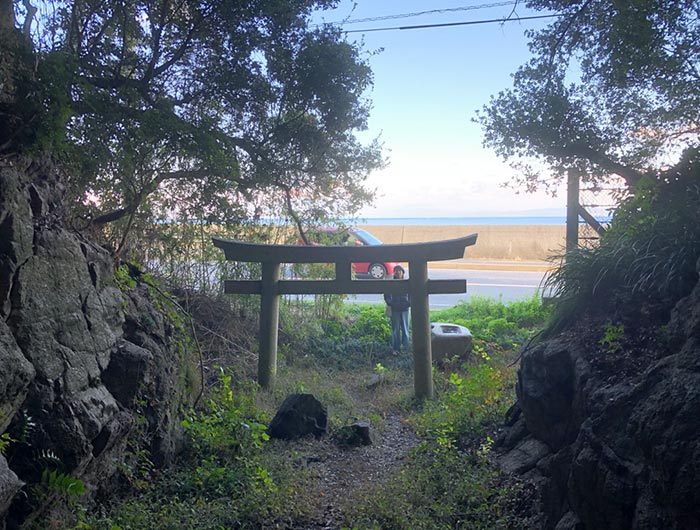 淡路島・岩戸（いわんど）神社の様子