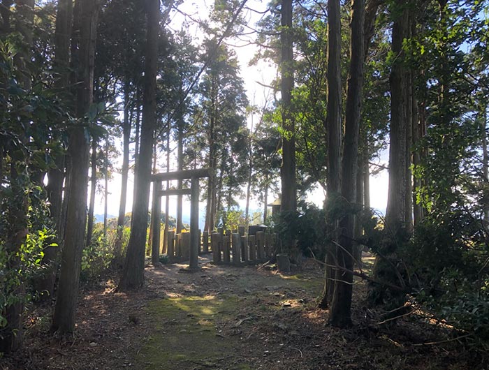 常隆寺の奥之院