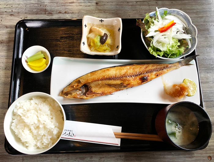 本日の焼き魚定食