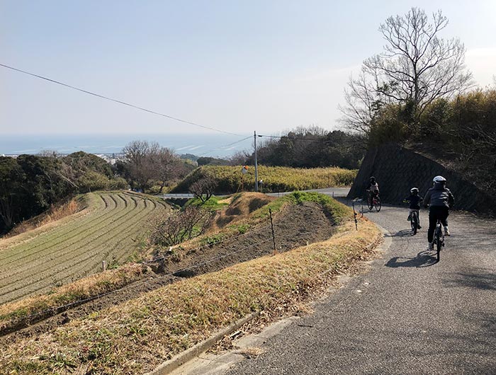 淡路島の里山をライド