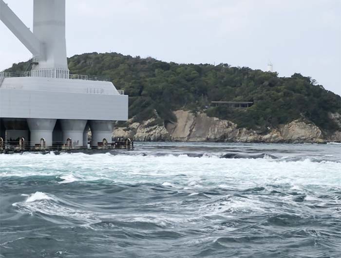 瀬戸内海と太平洋の境目