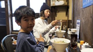 家族でラーメンランチ