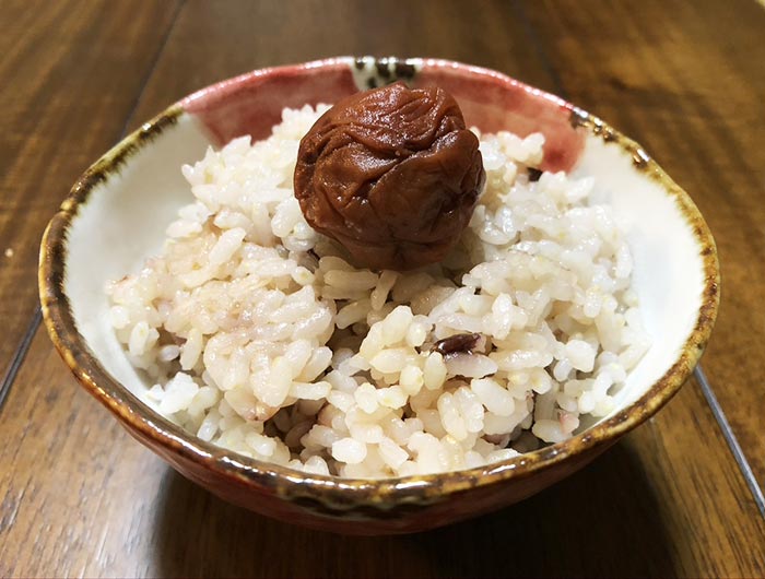 梅干しご飯