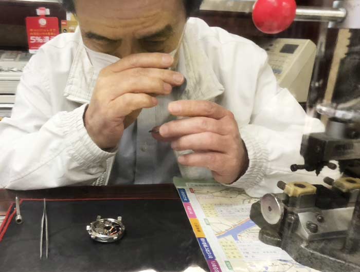 父の形見KING SEIKO（キングセイコー）の時計は、修理費2万5000円 