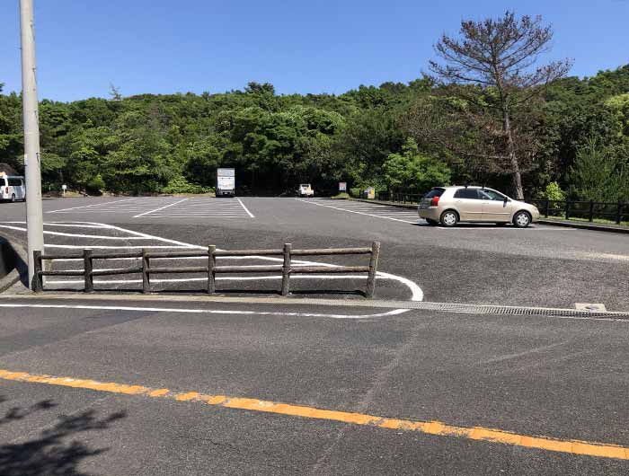 三熊山の駐車場