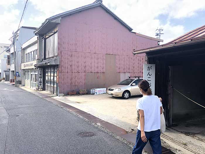 サンたなかの駐車場