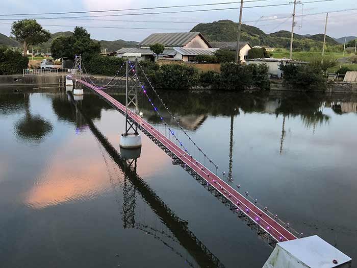 明石海峡大橋（1/100スケール）ライトアップ