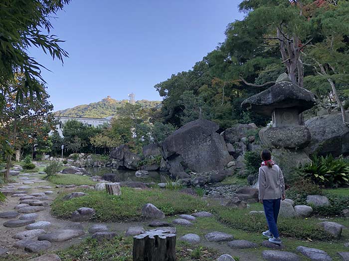 旧益習館庭園