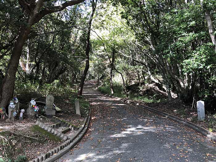 先山の登山道