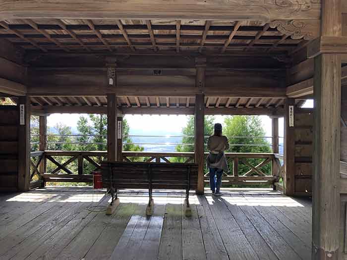 先山千光寺の見晴台