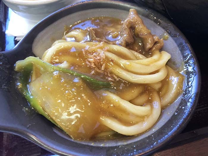 カレーうどんの麺