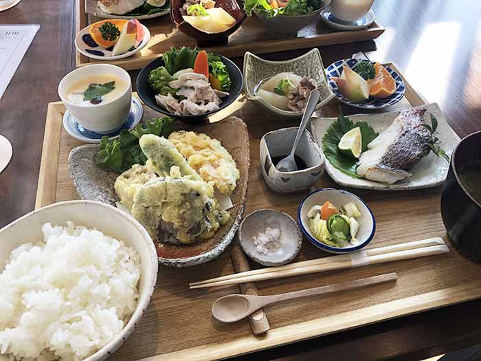 オルガノ食堂の栄養満点ランチ