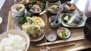 オルガノ食堂の栄養満点ランチ