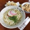 さか笑のうどんとかやくごはんセット