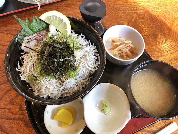 淡路島 しらす 丼