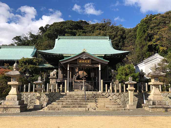 賀茂神社の境内