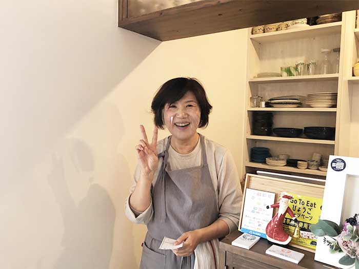 淡路島カフェの店主さん