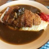 山茶花（さざんか）のオムカツカレー