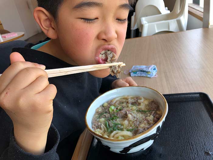 淡路牛肉のうどん