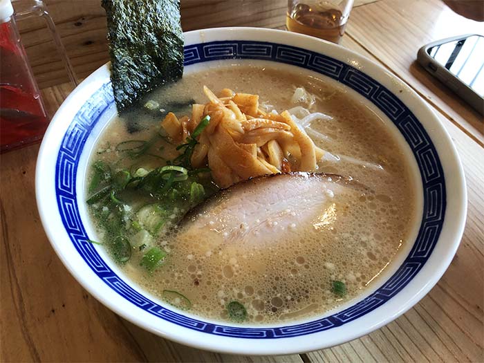 辛メンマラーメン