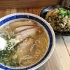 チャーシュー麺と高菜チャーハン