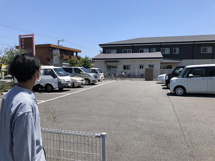 花水木総合ケアセンターの駐車場