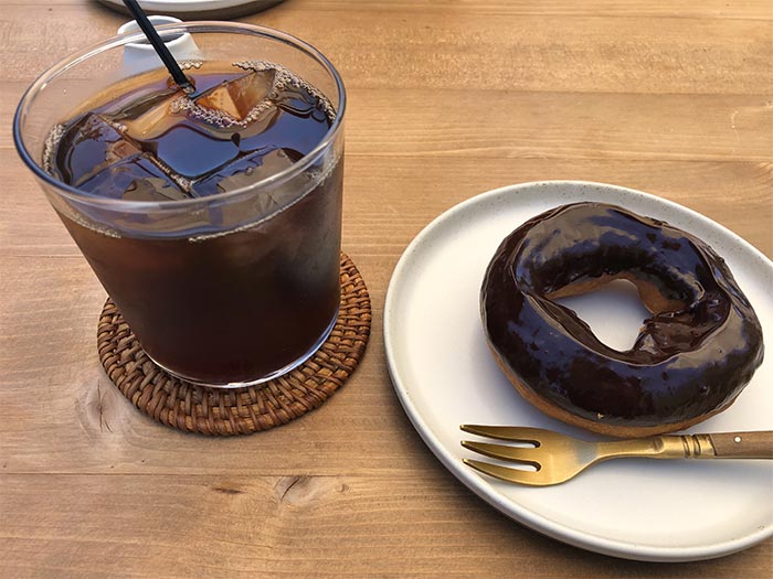 ドーナツとコーヒー