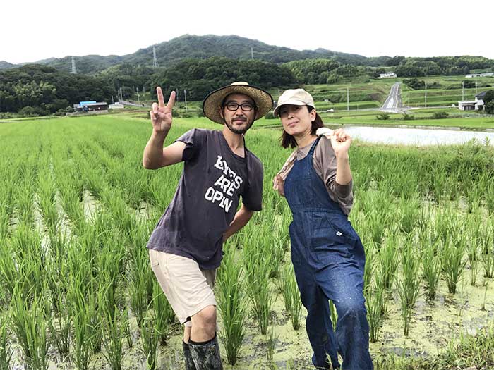 田んぼ作業