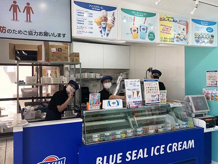 BLUE SEALの様子