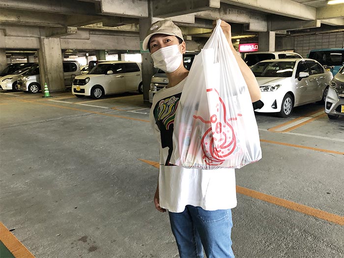 タコさん護海袋でお買い物