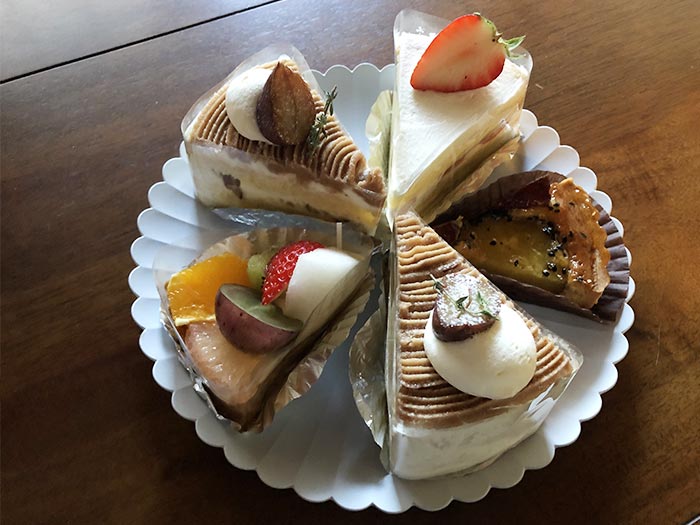 愛結のケーキ