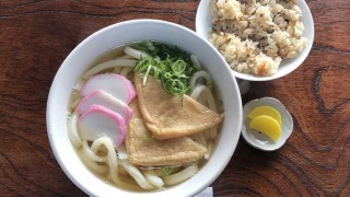 さか笑のうどんセット