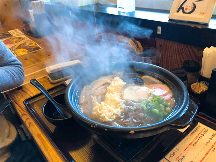 鍋焼きうどん