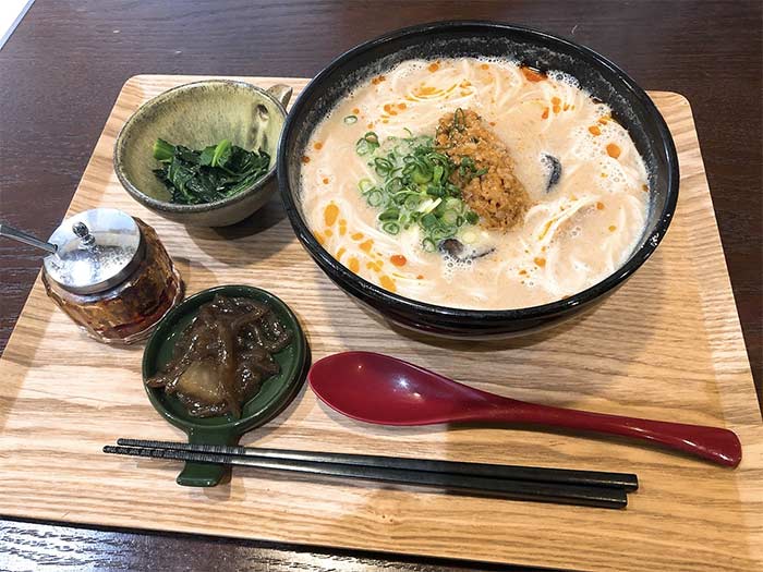 ごま豆乳坦々そうめん