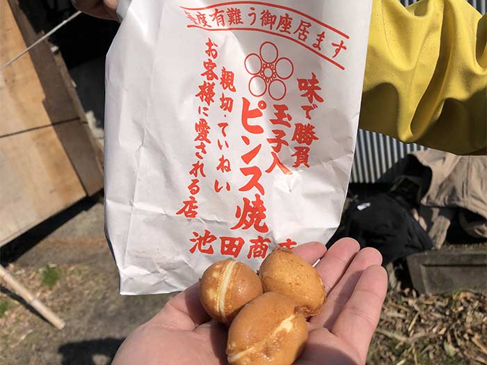 池田のピンス焼き