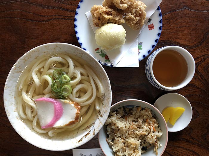 さか笑の手打ちうどん