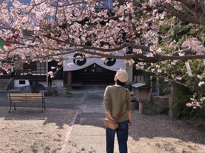 西念寺の桜
