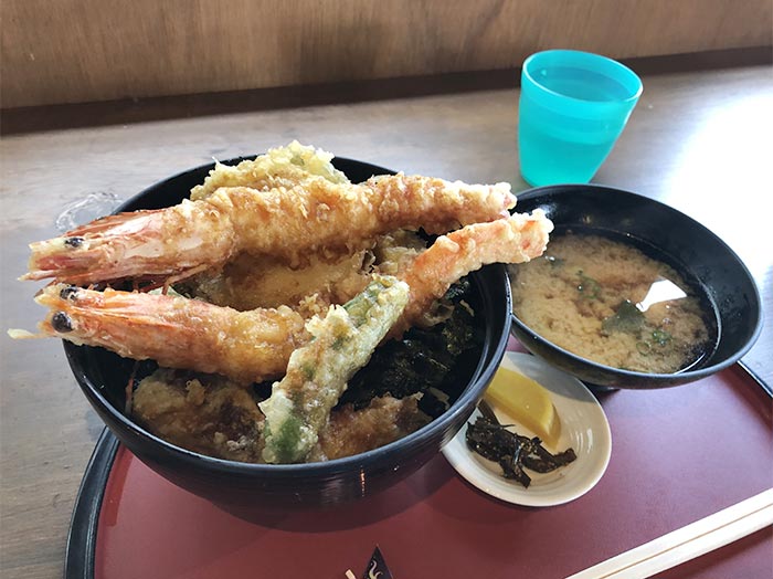 海老天丼