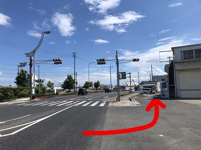 淡路島たい焼き店舗周辺の様子