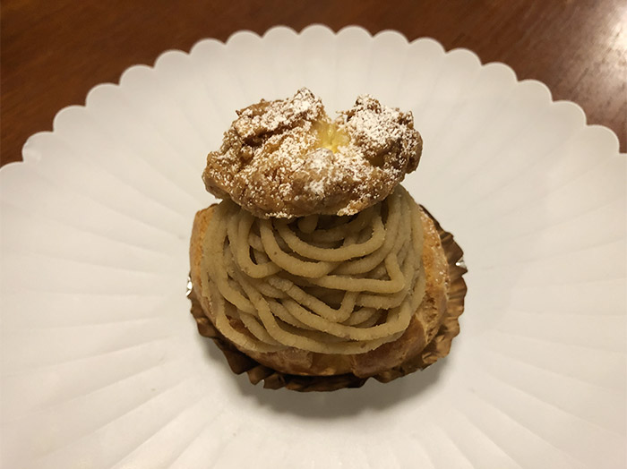 淡路島で注目の栗スイーツ🌰❗️弁天堂の国産和栗のシューアラサブレをチェックやで〜😋