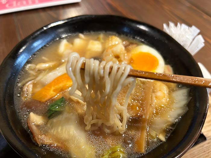 五目あんかけラーメン