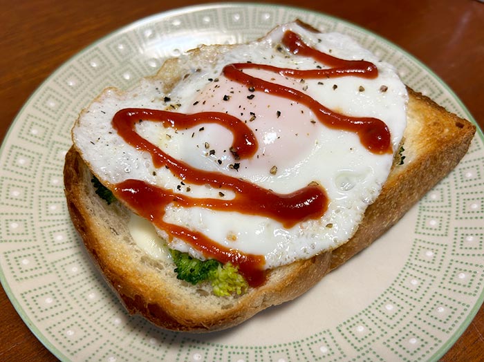 朝食のパン