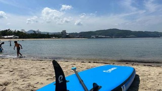 大浜海岸とSUP