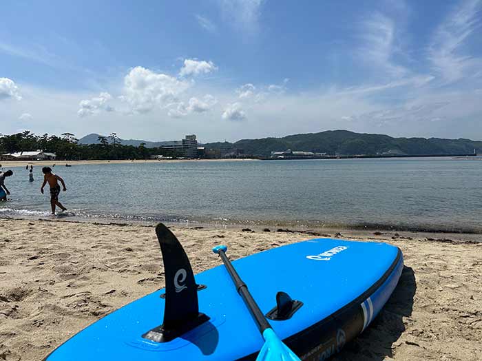 大浜海岸とSUP